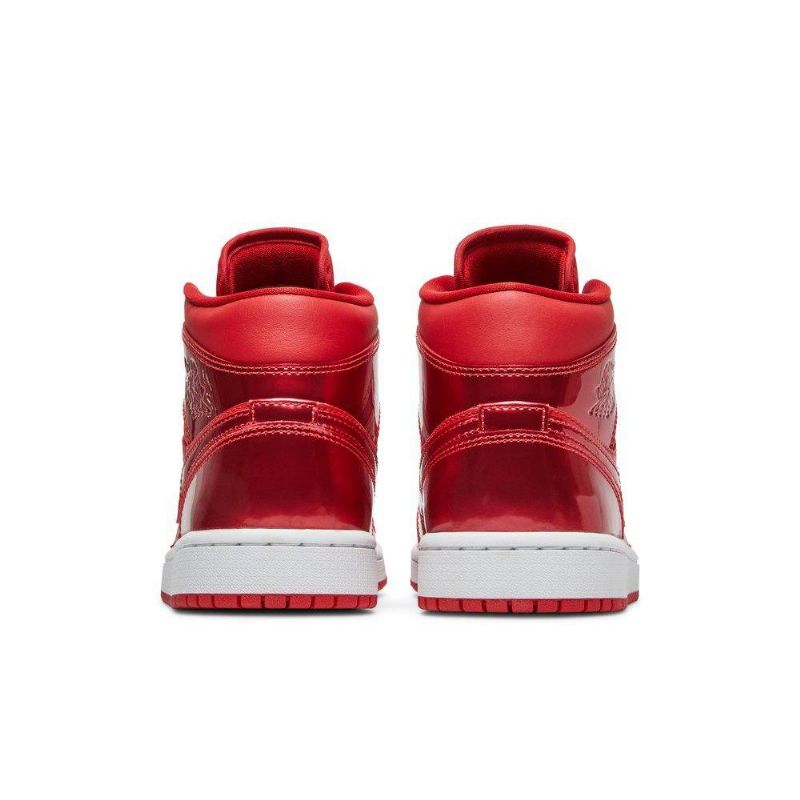 Air Jordan 1 Mid Se Piros Fehér Női Cipő