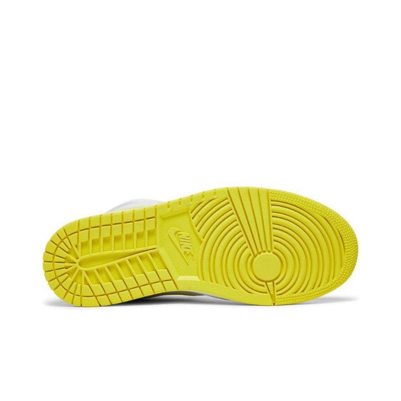 Air Jordan 1 Mid Se Sárga Fehér Női Cipő