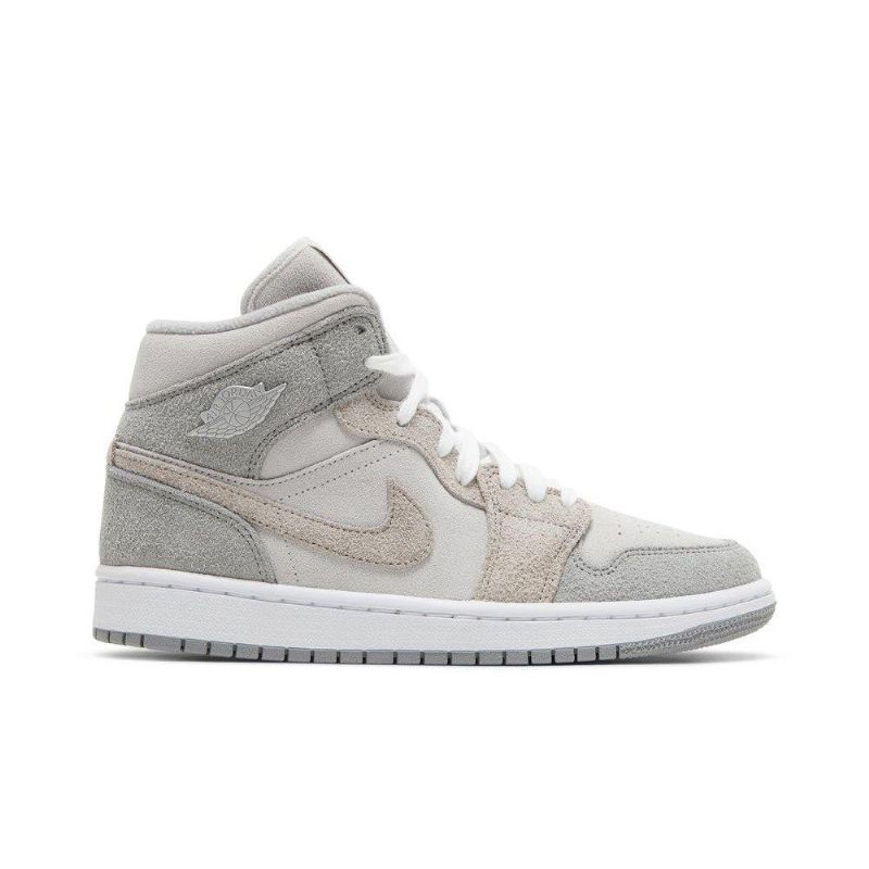 Air Jordan 1 Mid Se Szürke Női Cipő