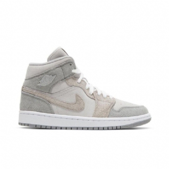 Air Jordan 1 Mid Se Szürke Női Cipő