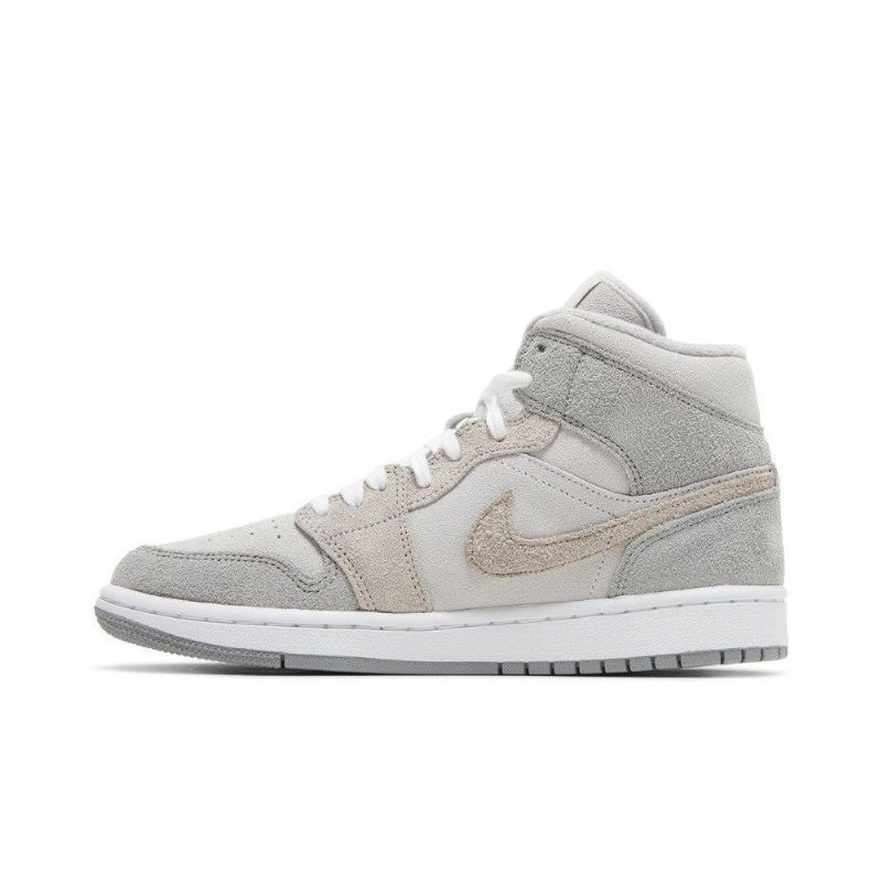 Air Jordan 1 Mid Se Szürke Női Cipő