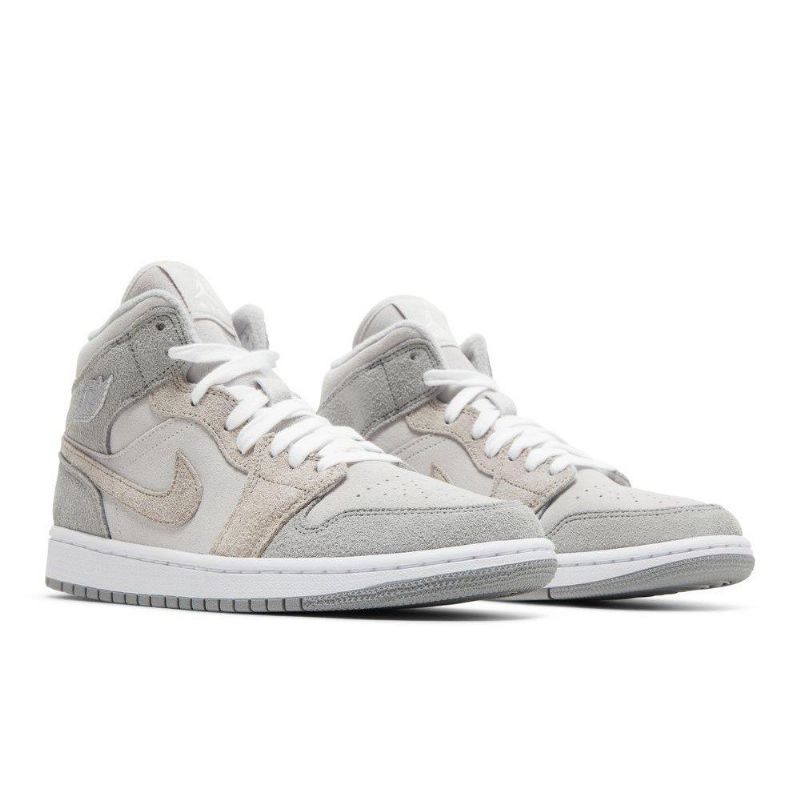 Air Jordan 1 Mid Se Szürke Női Cipő