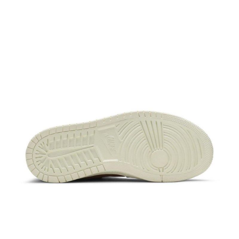 Air Jordan 1 Nagy Zoom Barna Fekete Bézs Női Cipő