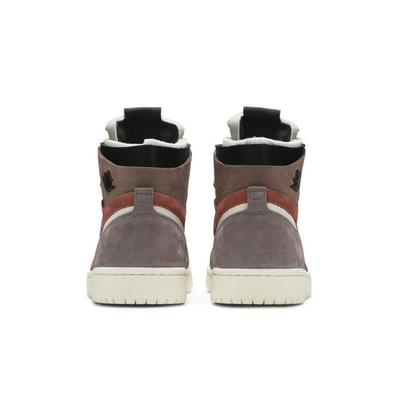 Air Jordan 1 Nagy Zoom Barna Fekete Bézs Női Cipő