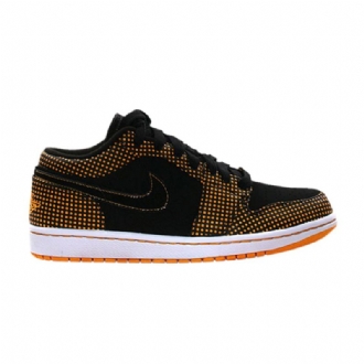 Air Jordan 1 Phat Low Fekete Arany Férfi Cipő