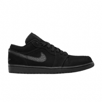 Air Jordan 1 Phat Low Fekete Szürke Férfi Cipő