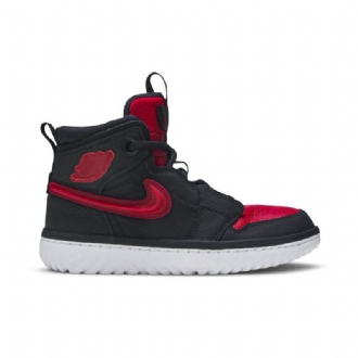 Air Jordan 1 React Fekete Piros Fehér Férfi Cipők