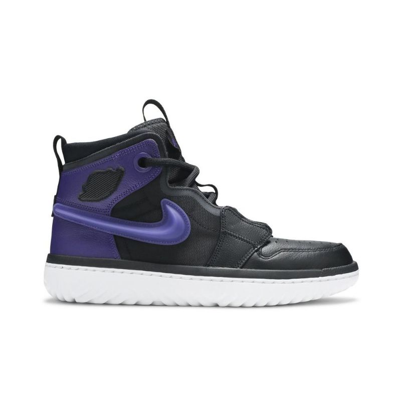 Air Jordan 1 React Lila Fekete Férfi Cipő
