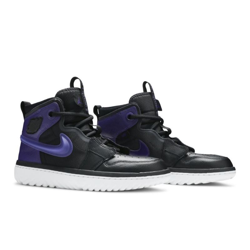 Air Jordan 1 React Lila Fekete Férfi Cipő