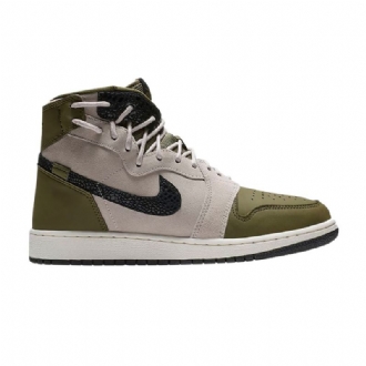 Air Jordan 1 Rebel Xx Olívazöld Szürke Fekete Női Cipő