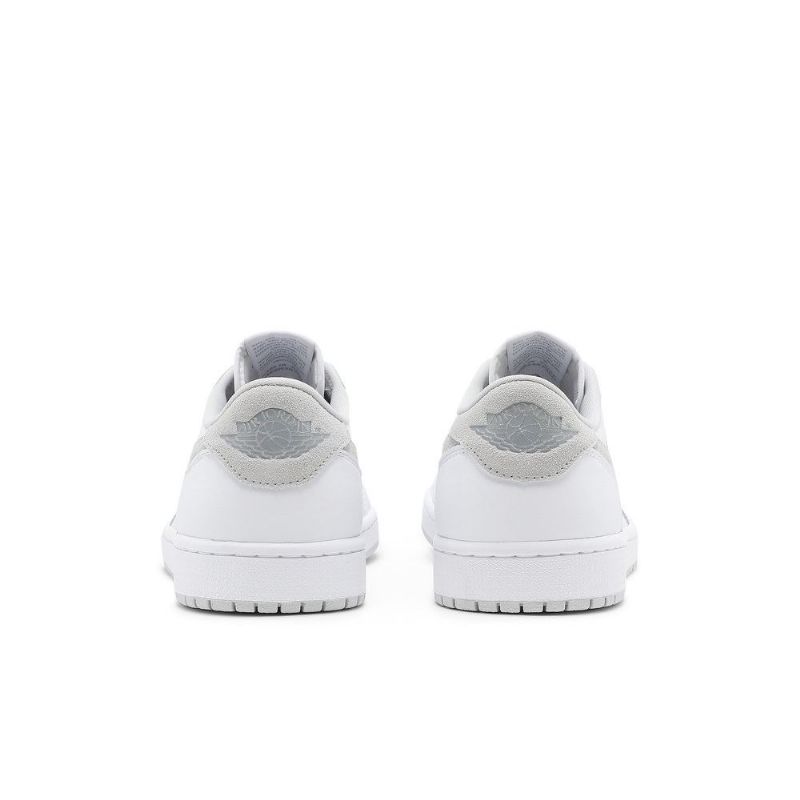 Air Jordan 1 Retro Alacsony És Fehér Szürke Férfi Cipő