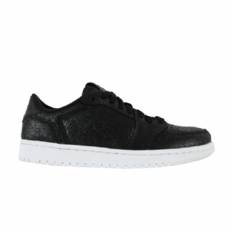 Air Jordan 1 Retro Alacsony Fekete Arany Fehér Női Cipő