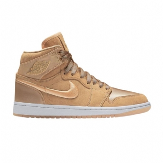 Air Jordan 1 Retro High Gold Fehér Női Cipő