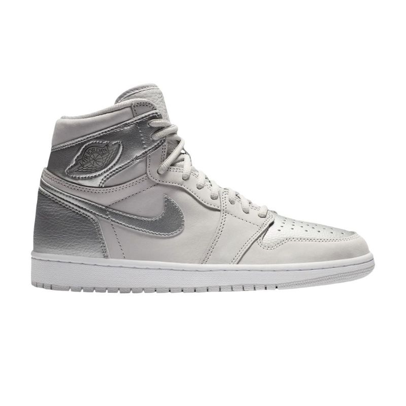 Air Jordan 1 Retro High Og Co.jp Szürke Ezüst Fehér Férfi Cipő