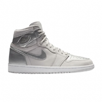Air Jordan 1 Retro High Og Co.jp Szürke Ezüst Fehér Férfi Cipő