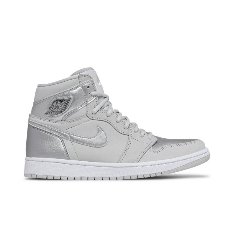 Air Jordan 1 Retro High Og Co.jp Szürke Ezüst Férfi Cipő