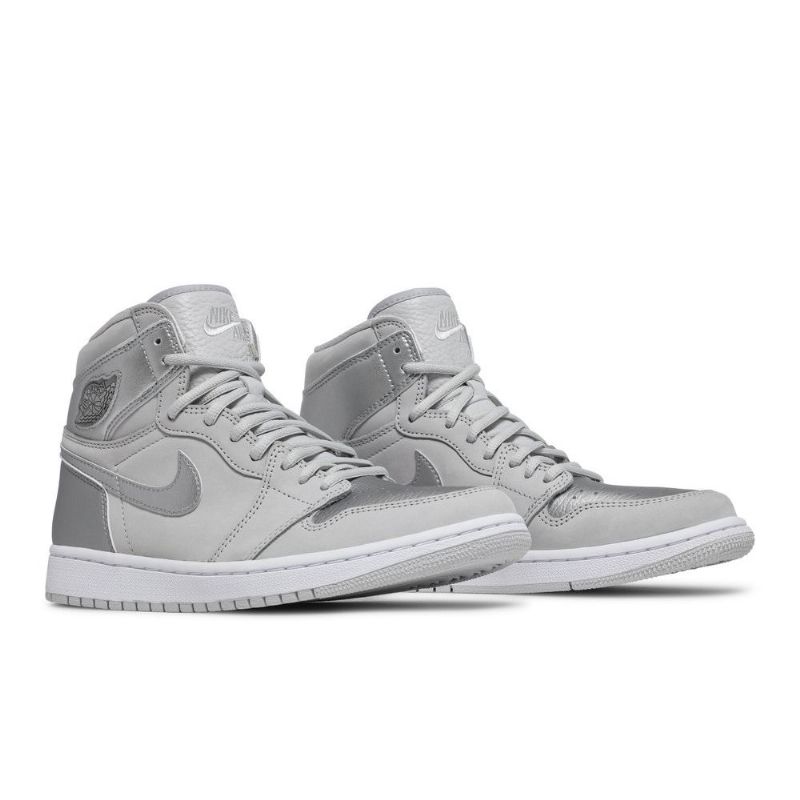 Air Jordan 1 Retro High Og Co.jp Szürke Ezüst Férfi Cipő