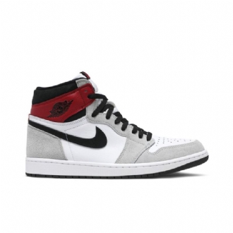 Air Jordan 1 Retro High Og Fehér Fekete Szürke Piros Férfi Cipők