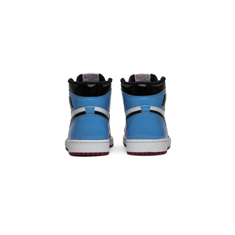 Air Jordan 1 Retro High Og Fehér Kék Piros Fekete Férfi Cipők