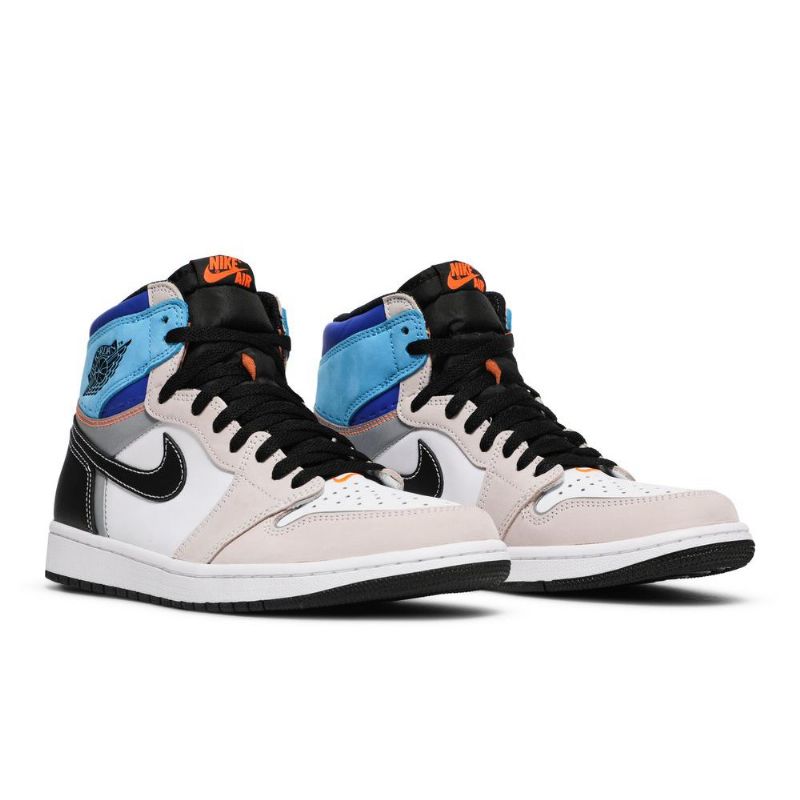 Air Jordan 1 Retro High Og Fehér Többszínű Férfi Cipő