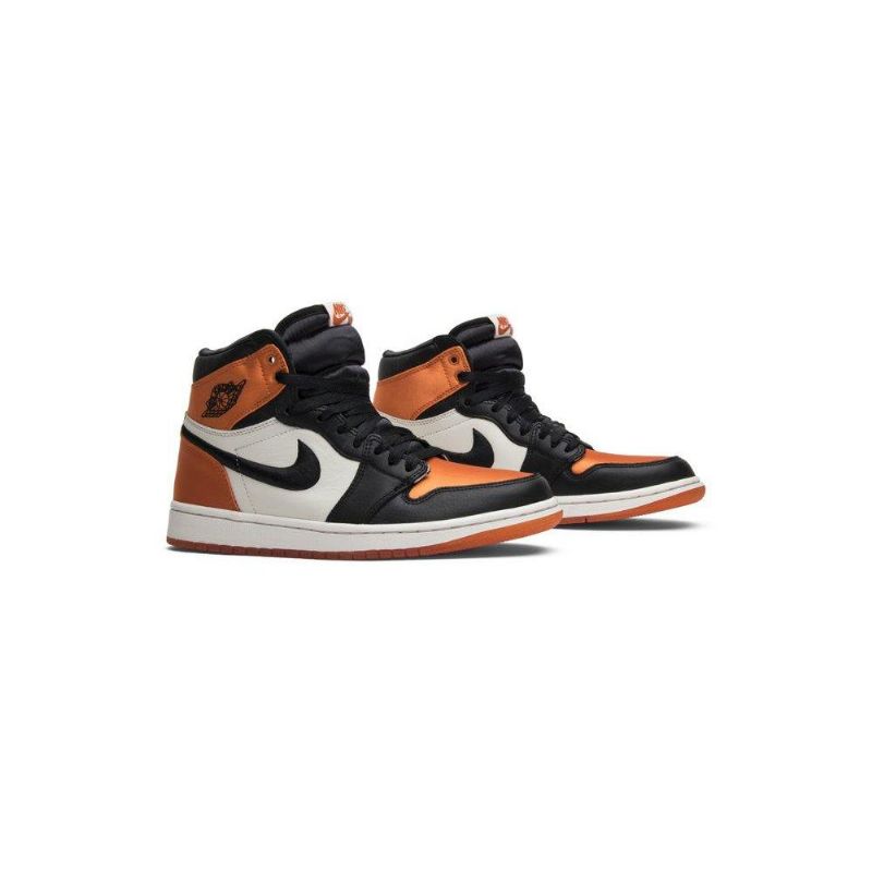 Air Jordan 1 Retro High Og Fekete Barna Fehér Női Cipők