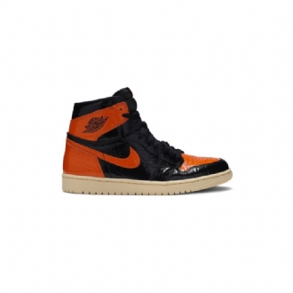 Air Jordan 1 Retro High Og Fekete Barna Férfi Cipő