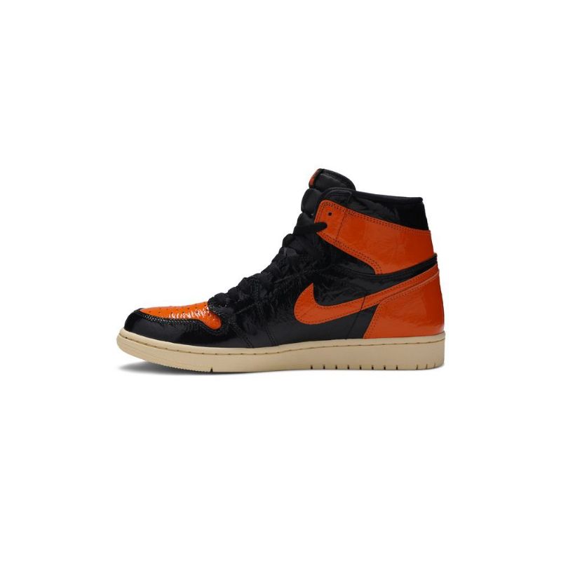 Air Jordan 1 Retro High Og Fekete Barna Férfi Cipő