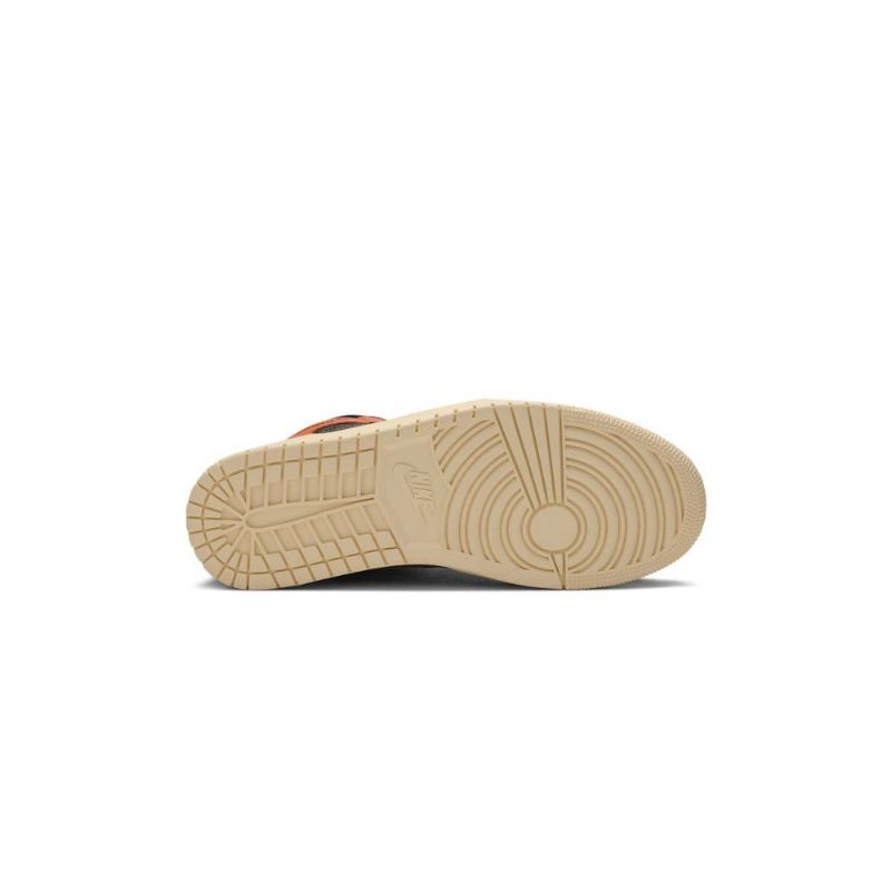 Air Jordan 1 Retro High Og Fekete Barna Férfi Cipő