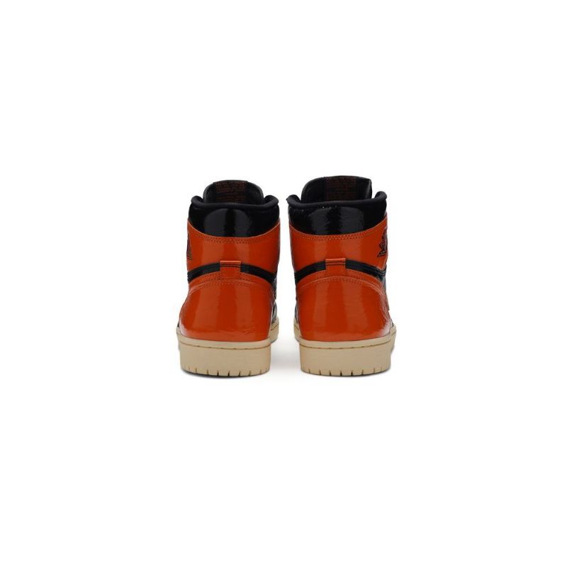 Air Jordan 1 Retro High Og Fekete Barna Férfi Cipő
