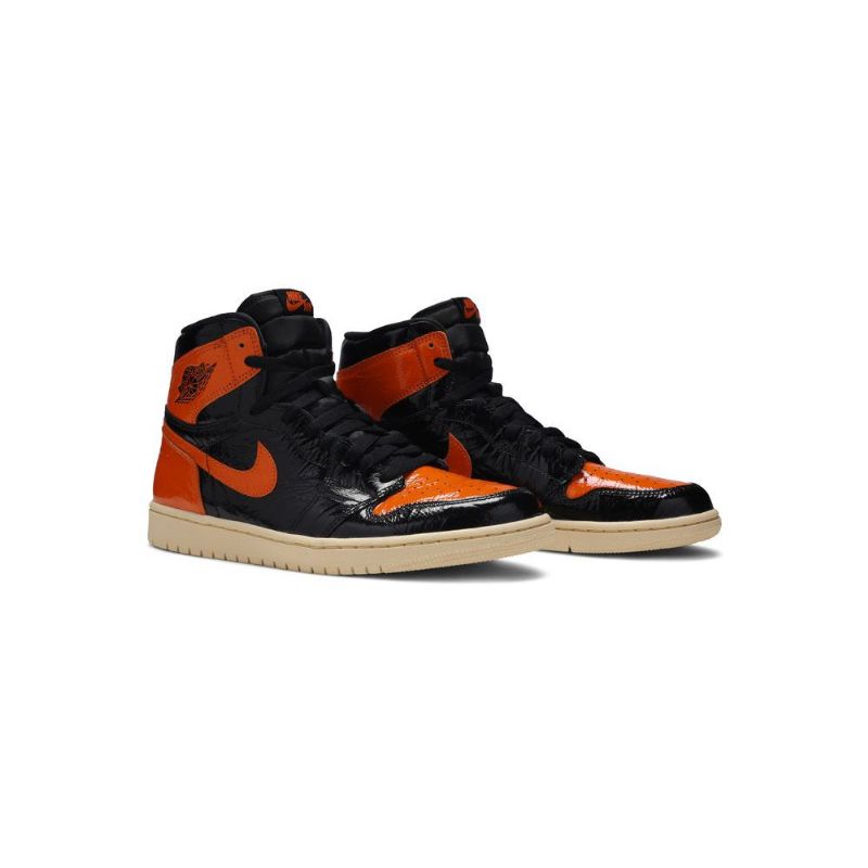 Air Jordan 1 Retro High Og Fekete Barna Férfi Cipő