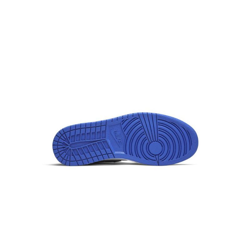 Air Jordan 1 Retro High Og Fekete Fehér Kék Férfi Cipő