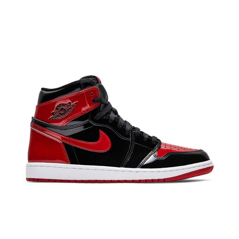 Air Jordan 1 Retro High Og Fekete Piros Fehér Férfi Cipők