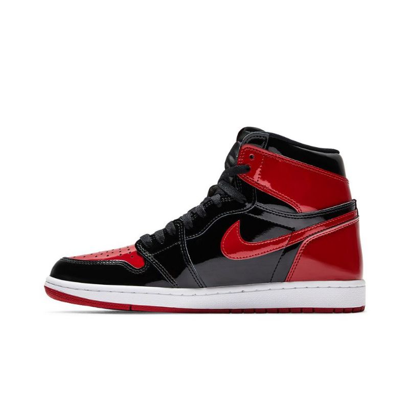 Air Jordan 1 Retro High Og Fekete Piros Fehér Férfi Cipők