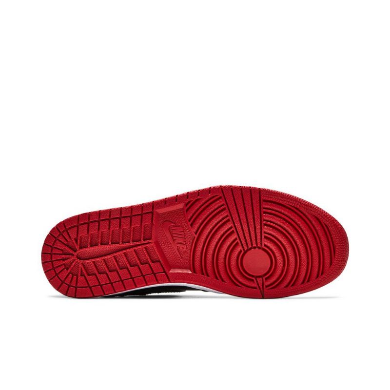 Air Jordan 1 Retro High Og Fekete Piros Fehér Férfi Cipők