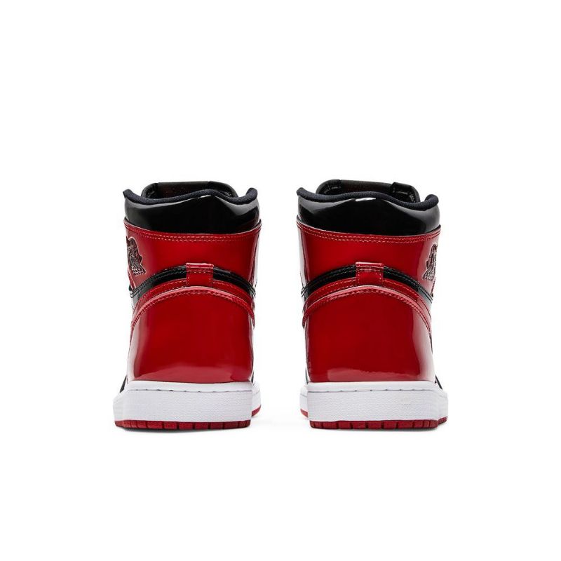 Air Jordan 1 Retro High Og Fekete Piros Fehér Férfi Cipők