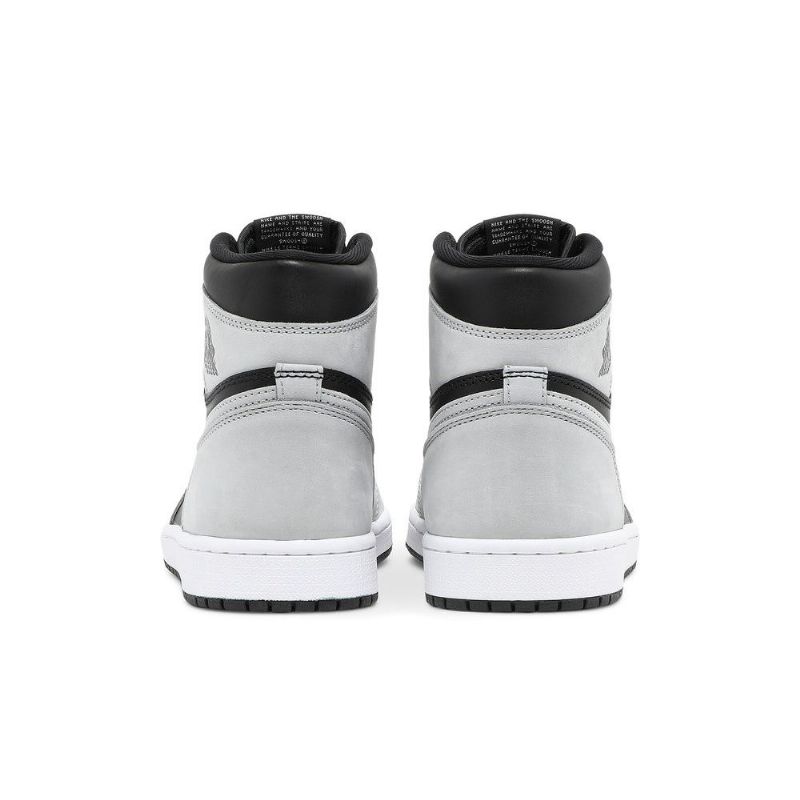 Air Jordan 1 Retro High Og Fekete Szürke Fehér Férfi Cipők