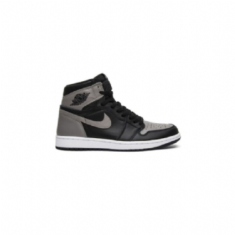 Air Jordan 1 Retro High Og Fekete Szürke Fehér Férfi Cipők