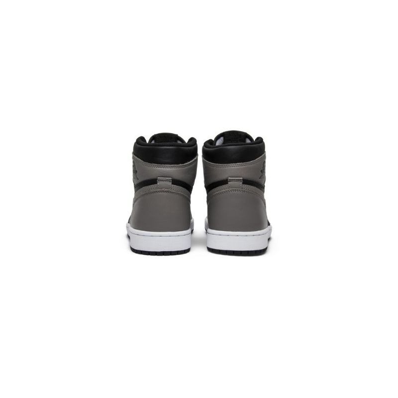 Air Jordan 1 Retro High Og Fekete Szürke Fehér Férfi Cipők