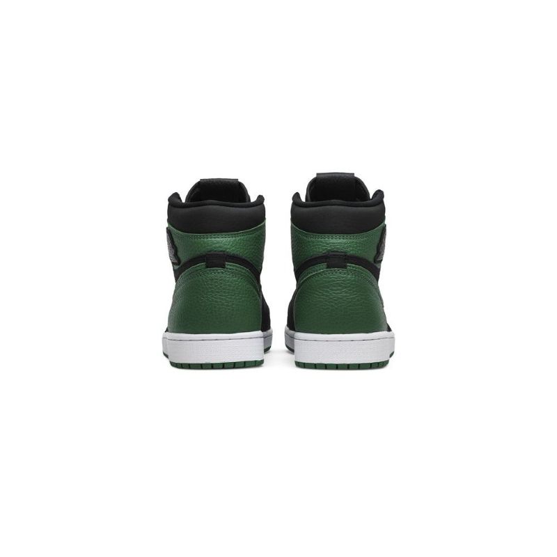 Air Jordan 1 Retro High Og Fekete Zöld Férfi Cipő