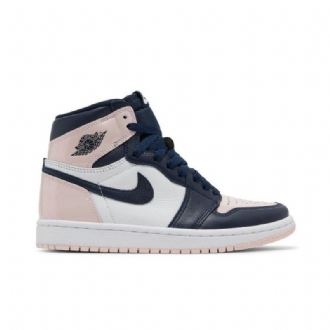 Air Jordan 1 Retro High Og Se Rózsaszín Fehér Sötétkék Női Cipő