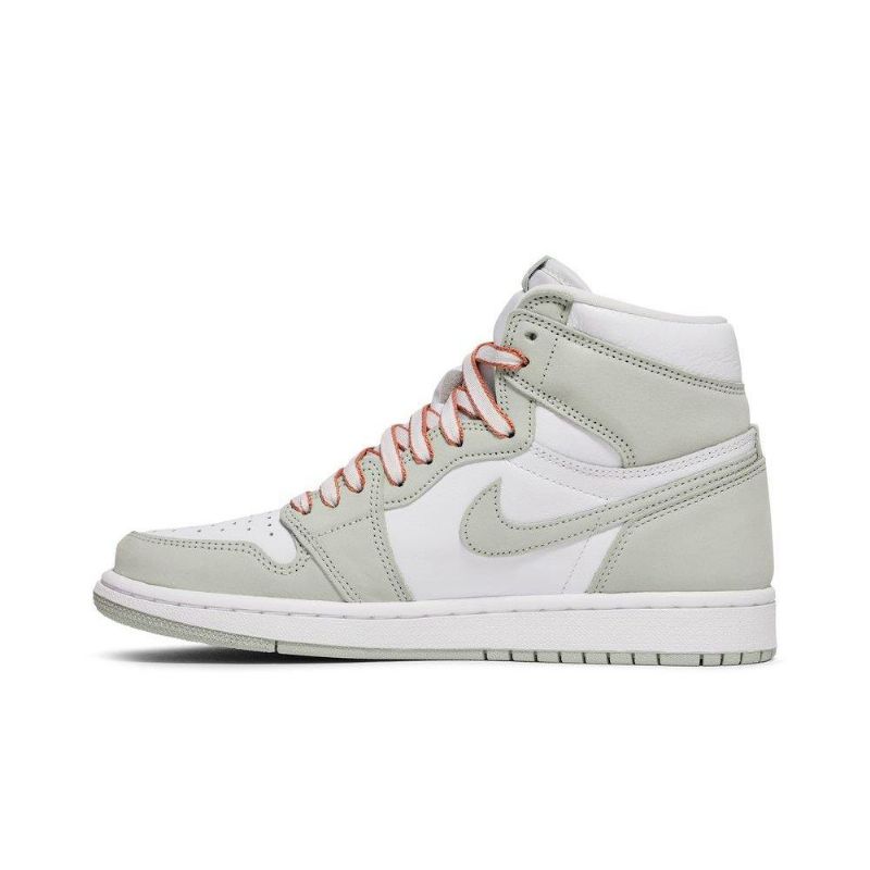 Air Jordan 1 Retro High Og Szürke Fehér Narancssárga Női Cipő