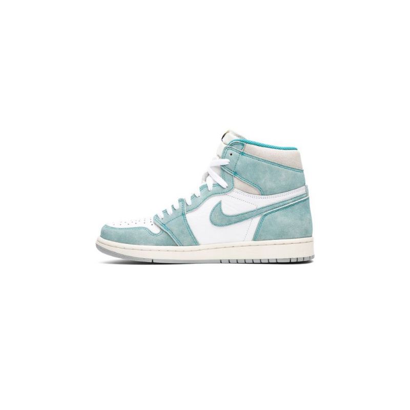 Air Jordan 1 Retro High Og Zöld Fehér Szürke Férfi Cipők