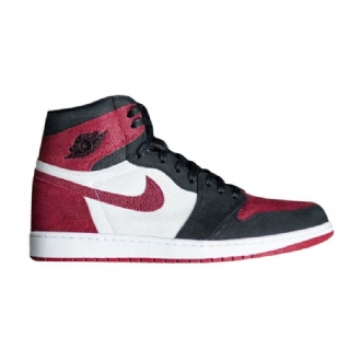 Air Jordan 1 Retro High Pe Fehér Piros Fekete Férfi Cipő
