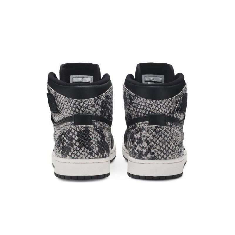 Air Jordan 1 Retro High Premium Fekete Szürke Női Cipő