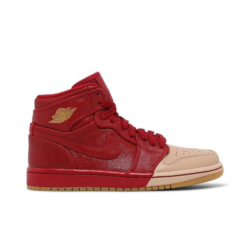 Air Jordan 1 Retro High Premium Piros Barna Női Cipő
