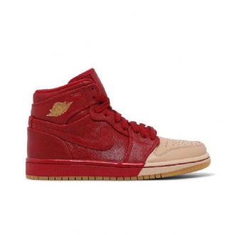 Air Jordan 1 Retro High Premium Piros Barna Női Cipő