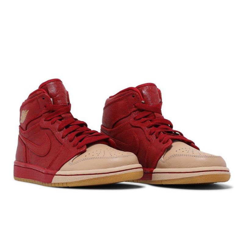 Air Jordan 1 Retro High Premium Piros Barna Női Cipő