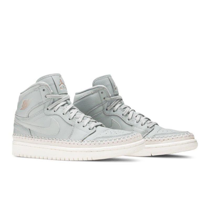 Air Jordan 1 Retro High Premium Zöld Fehér Női Cipő