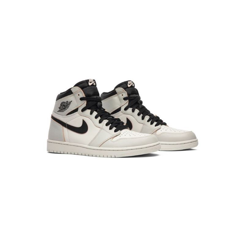 Air Jordan 1 Retro High Sb Bézs Szürke Fekete Férfi Cipő