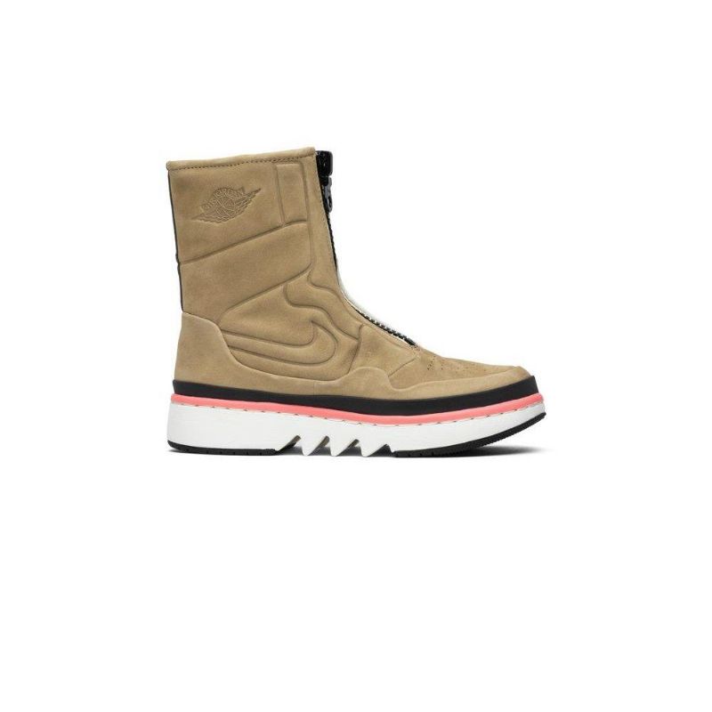 Air Jordan 1 Retro Jester Xx Bézs Zöld Rózsaszín Fekete Női Cipő